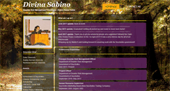 Desktop Screenshot of divinasabino.com