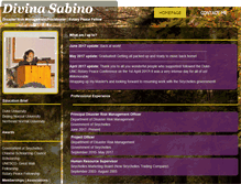 Tablet Screenshot of divinasabino.com